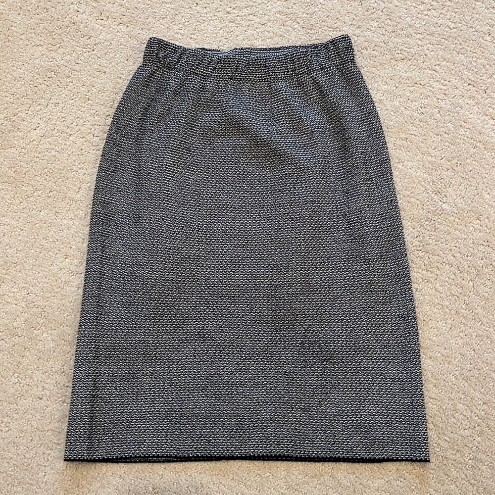 Knit Tweed Skirt